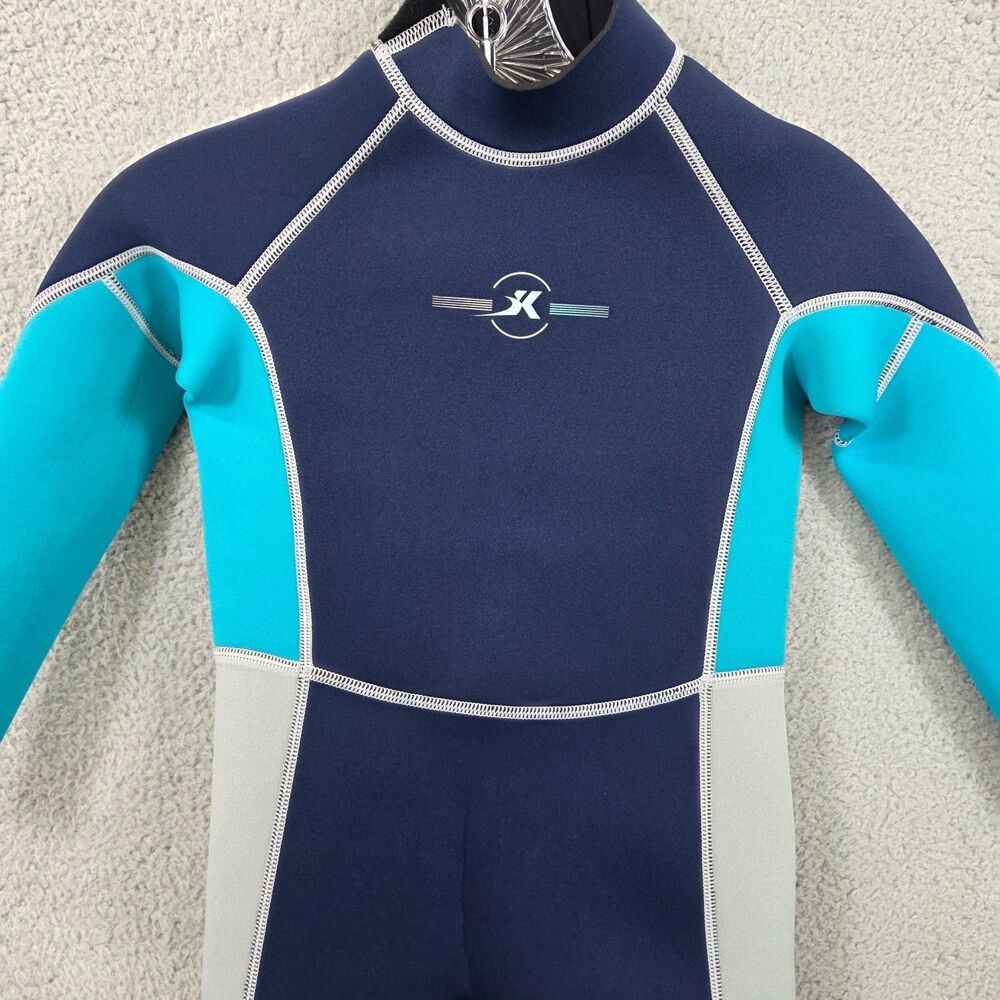 JSnorklet Kids Wet Suit 3MM Neoprene Swimming Snorkeling Surfing Size 10 - Picture 9 of 14